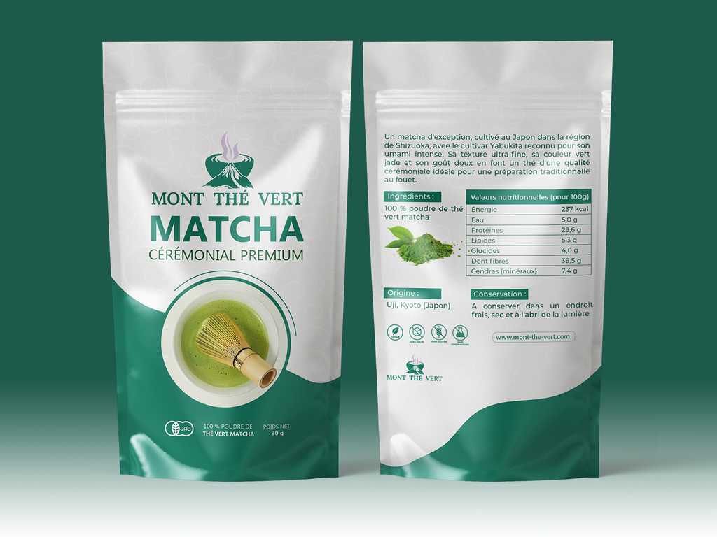 Matcha Cérémonial 30g — Le rituel féminin du calme, de la clarté et de l’équilibre intérieur