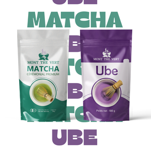 Rituel Matcha 30g & Ube 100g — Le rituel féminin du calme, de la clarté et de l’équilibre intérieur